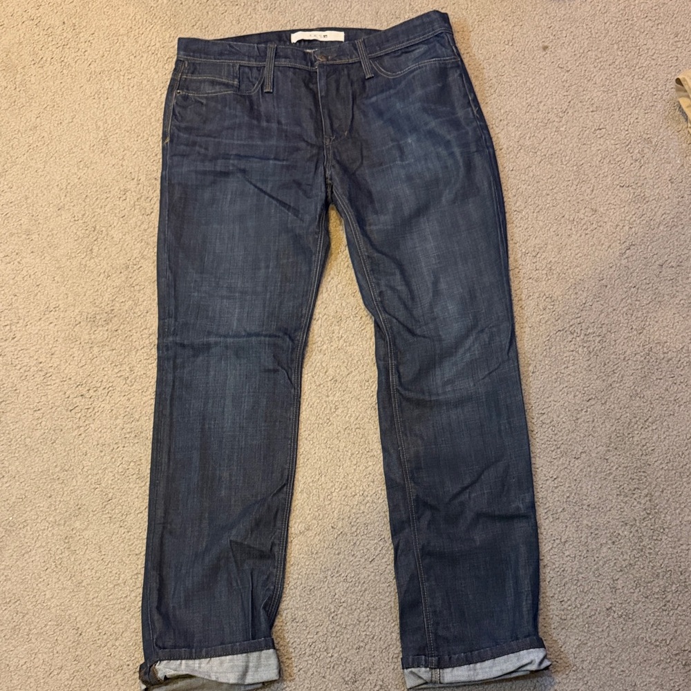 Joe's Jeans Dark Blue Straight Leg Denim